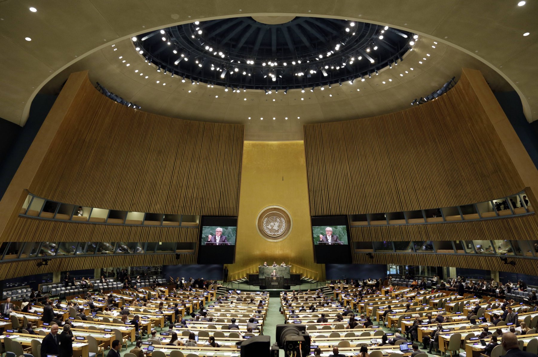 UNO-Vollversammlung in New York: Die Weltgemeinschaft hat Putins Aggression wenig entgegenzusetzen.