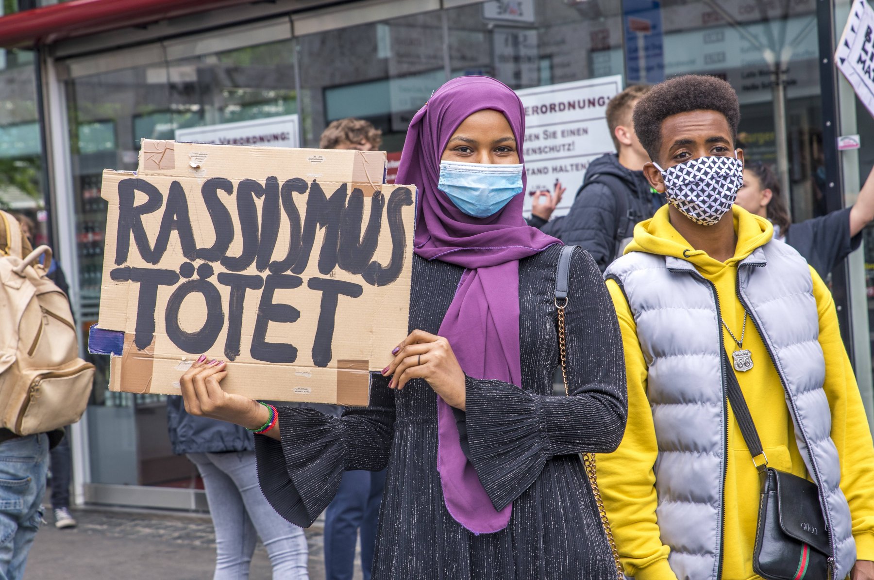 Demonstration am 7. Juni in Leipzig: „Rassismus fällt jetzt auf.“