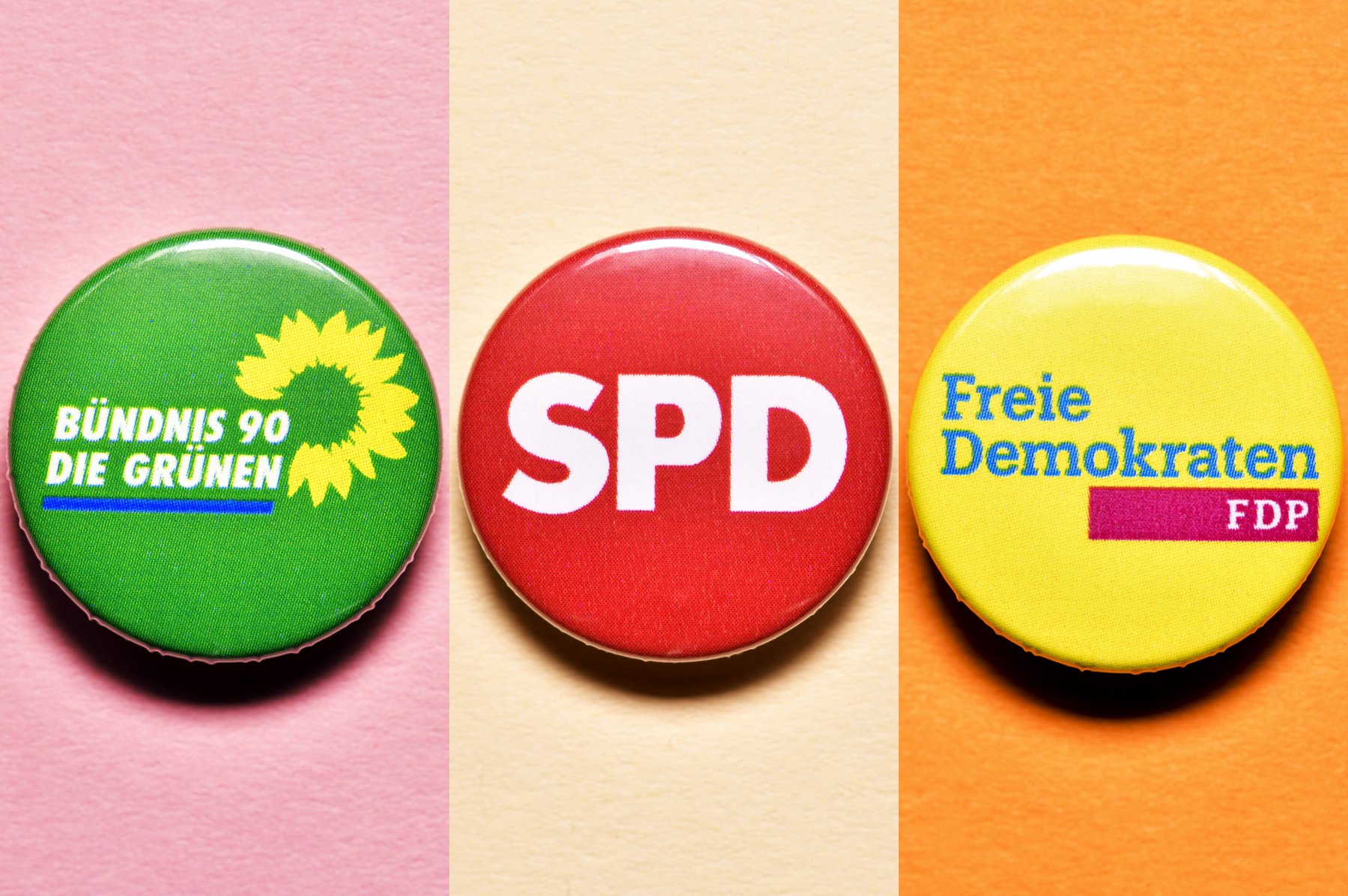 Auf dem Weg zur Ampel? Am Sonntag will die SPD erstmals mit Grünen und FDP sprechen.